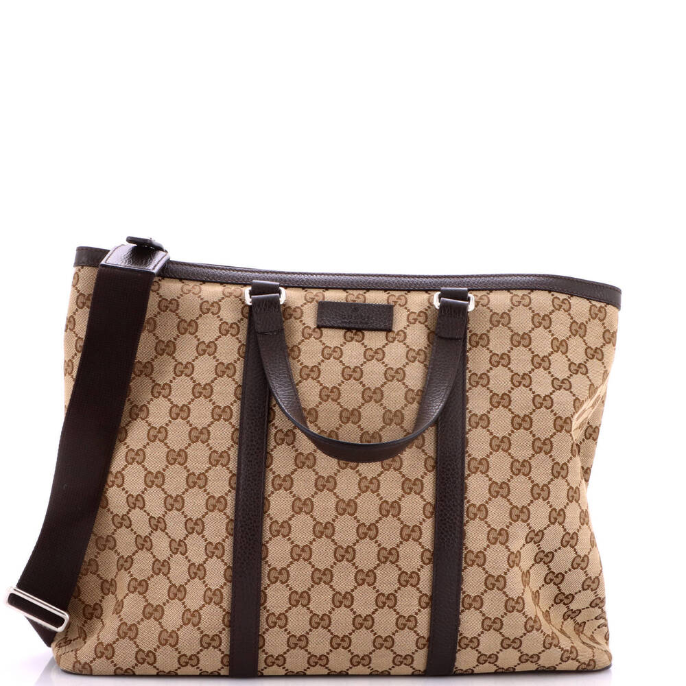 Gucci Large Joy Convertible Tote GG Canvas